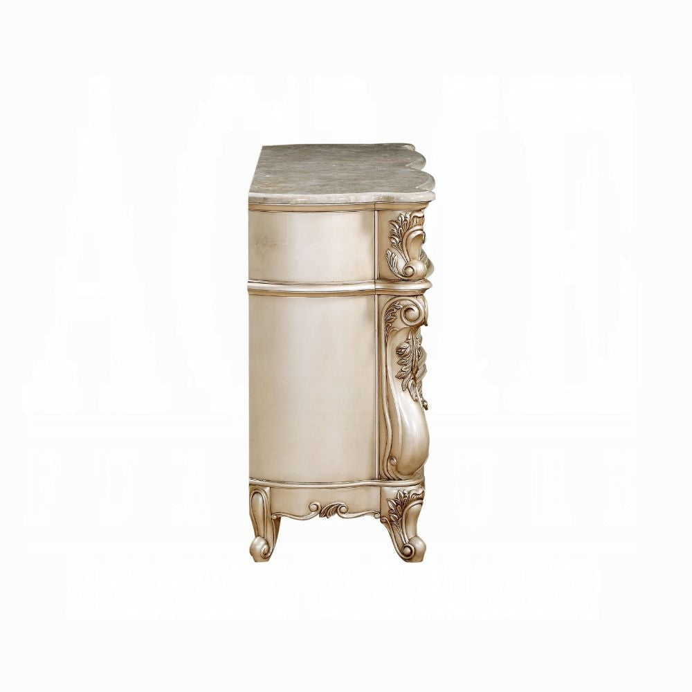 Gorsedd Dresser W/Marble Top
