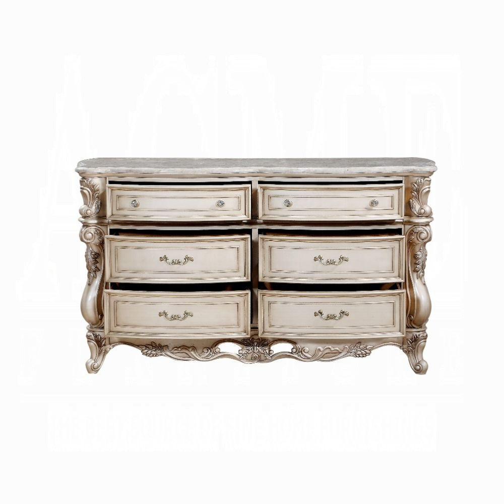 Gorsedd Dresser W/Marble Top