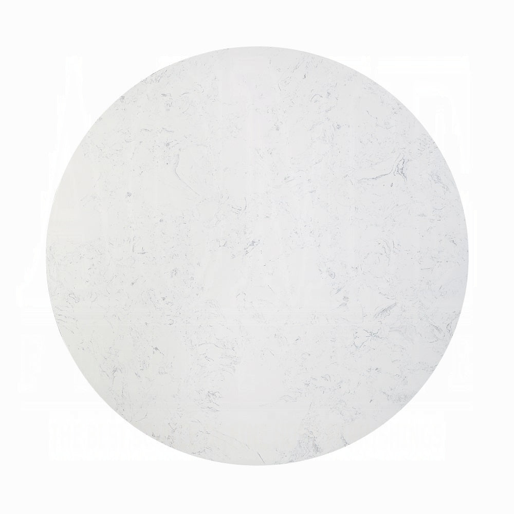 Jaramillo Round Dining Table W/Engineered Marble Top