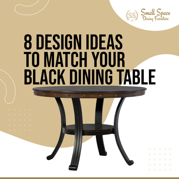 8 Design Ideas to Match Your Black Dining Table