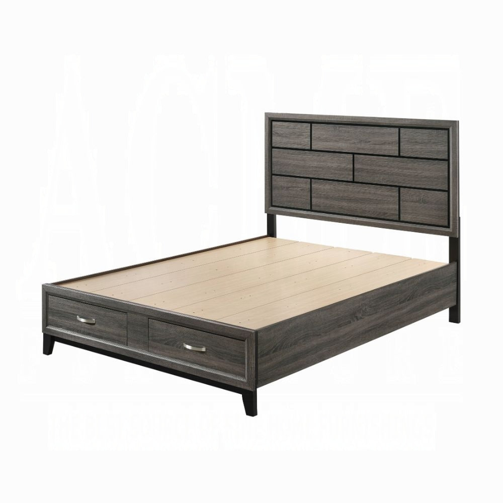 Valdemar Queen Bed W/Storage