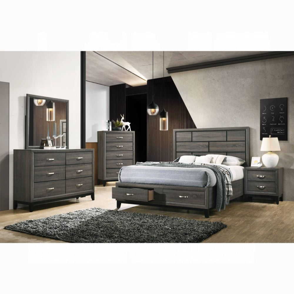 Valdemar Queen Bed W/Storage