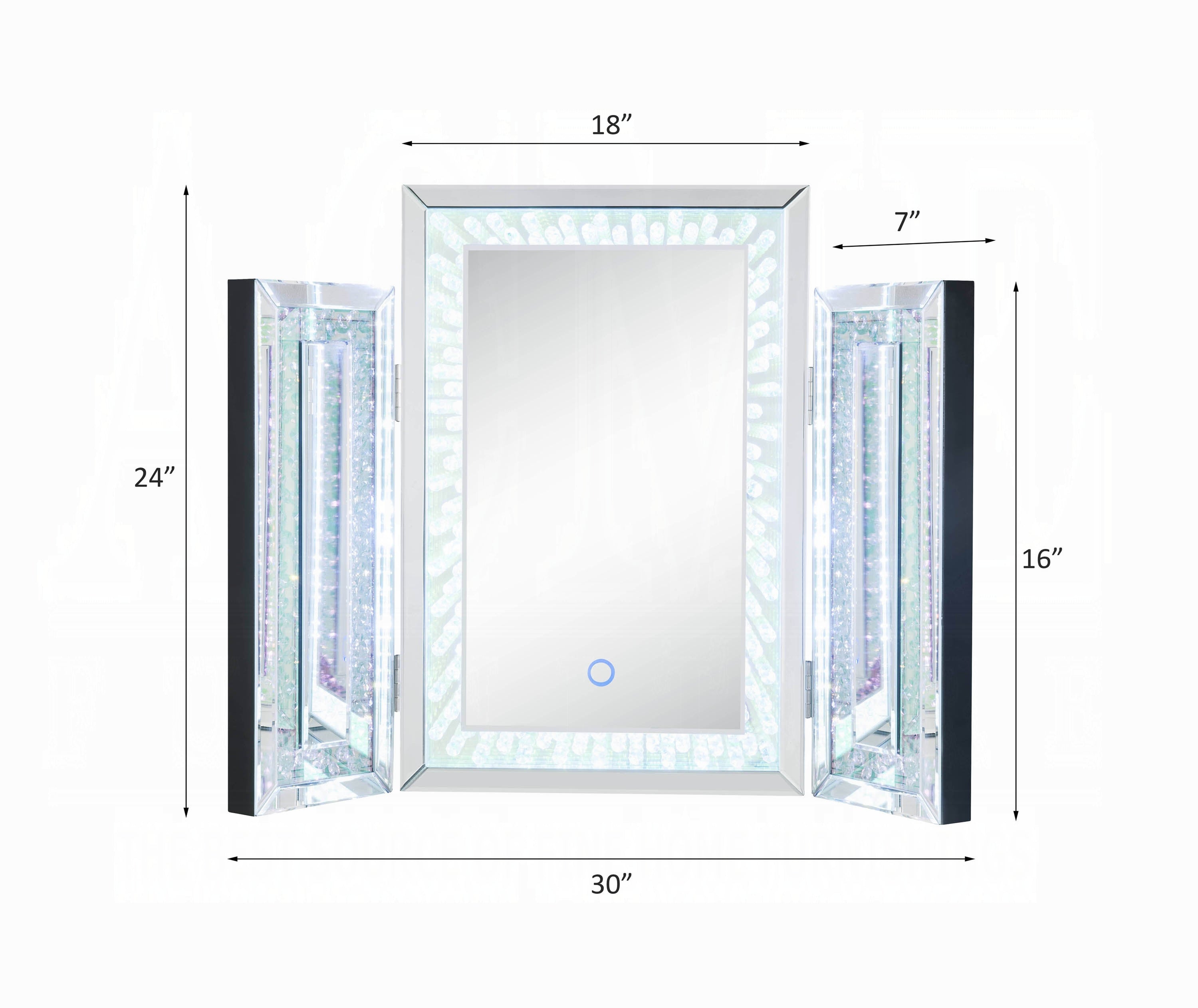 Nysa Accent Mirror W/Led