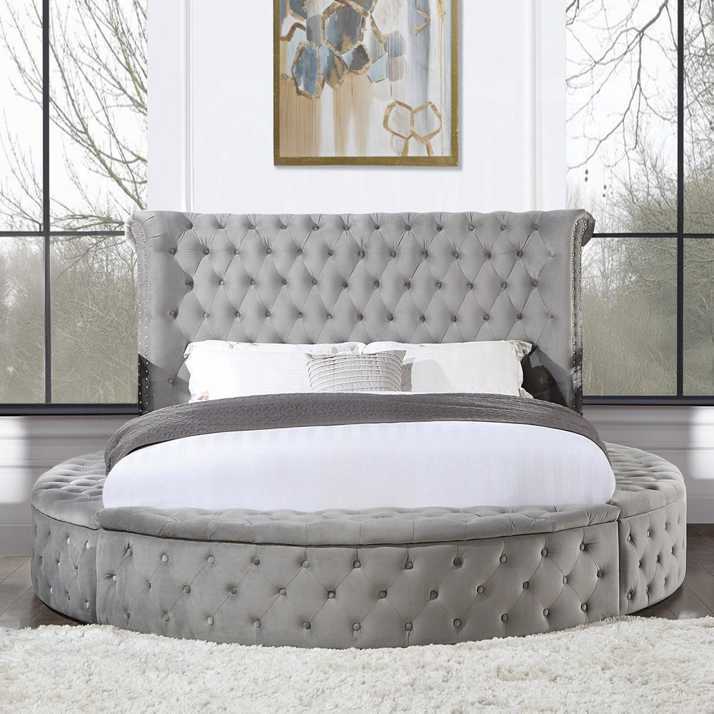 Gaiva Queen Bed W/Storage
