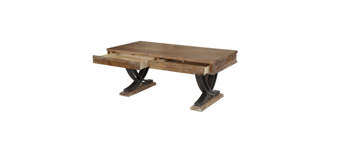 Oak Wood Dining Table SKU: 83055