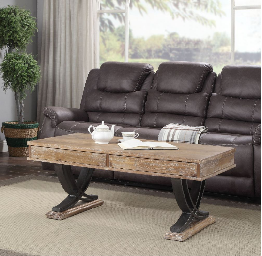 Oak Wood Dining Table SKU: 83055